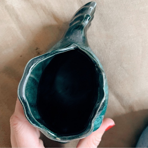 Vintage Wyatt Pottery fish planter/vase - Picture 5 of 6